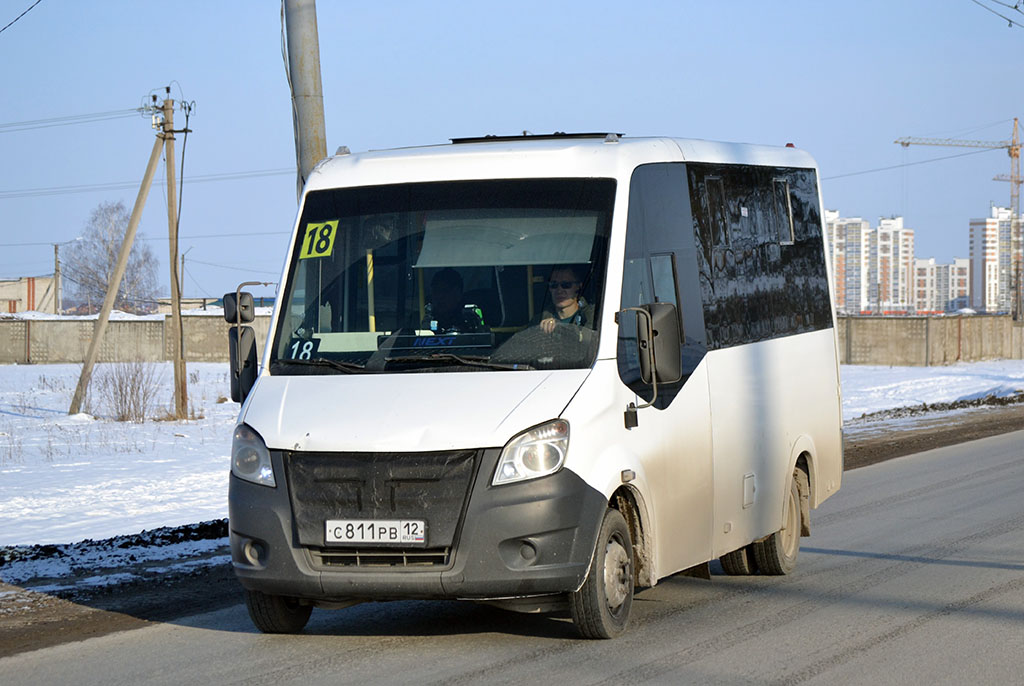 Марий Эл, ГАЗ-A64R42 Next № С 811 РВ 12