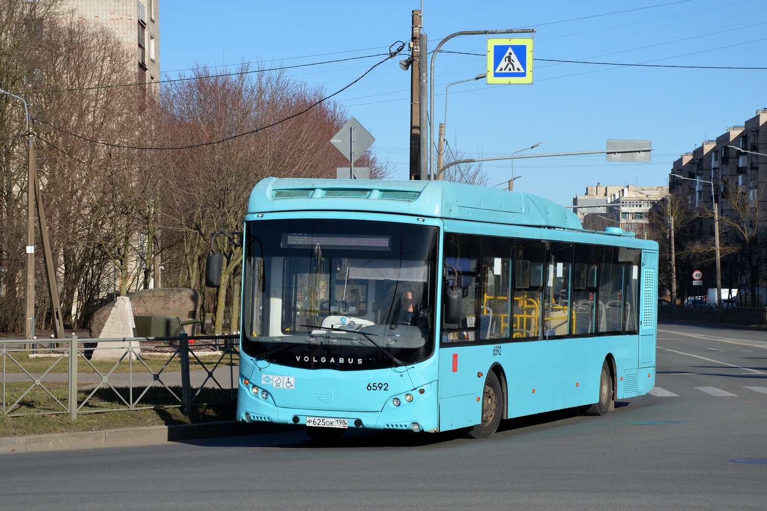 Санкт-Петербург, Volgabus-5270.G4 (CNG) № 6592