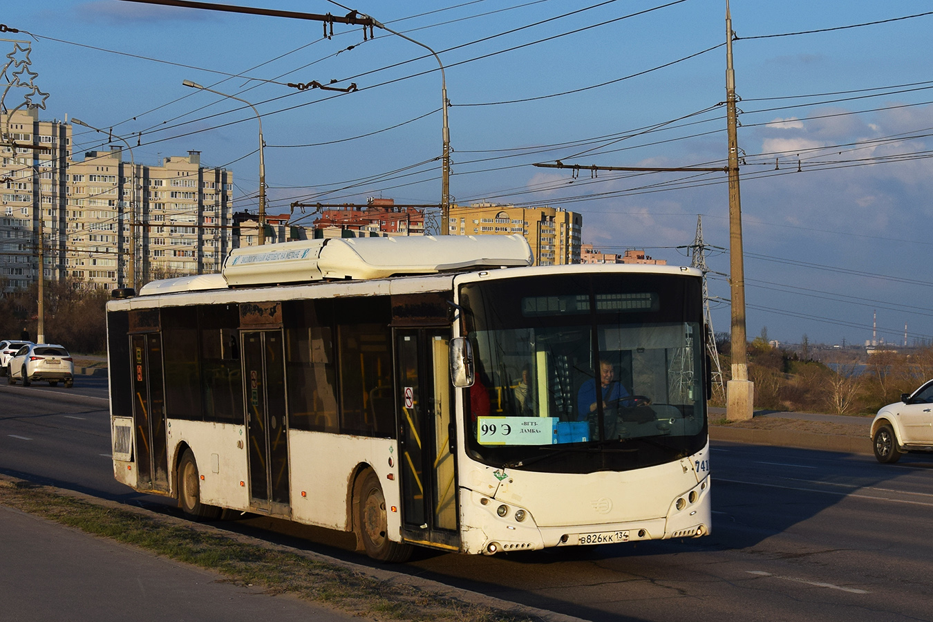 Волгоградская область, Volgabus-5270.G2 (CNG) № 7418