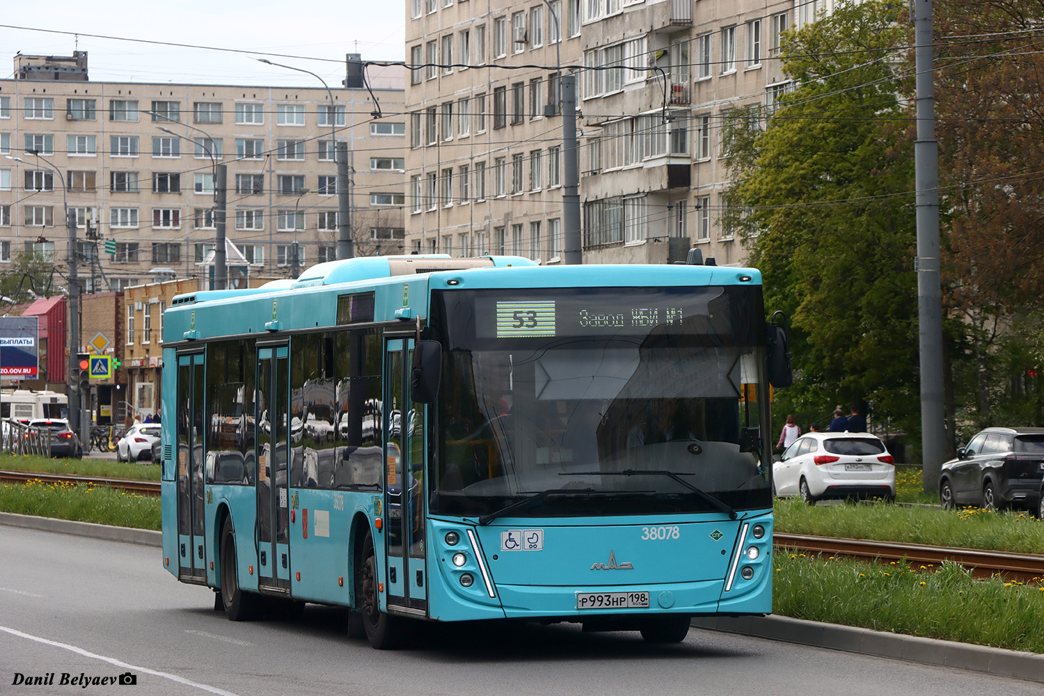 Санкт-Петербург, МАЗ-203.945 № 38078