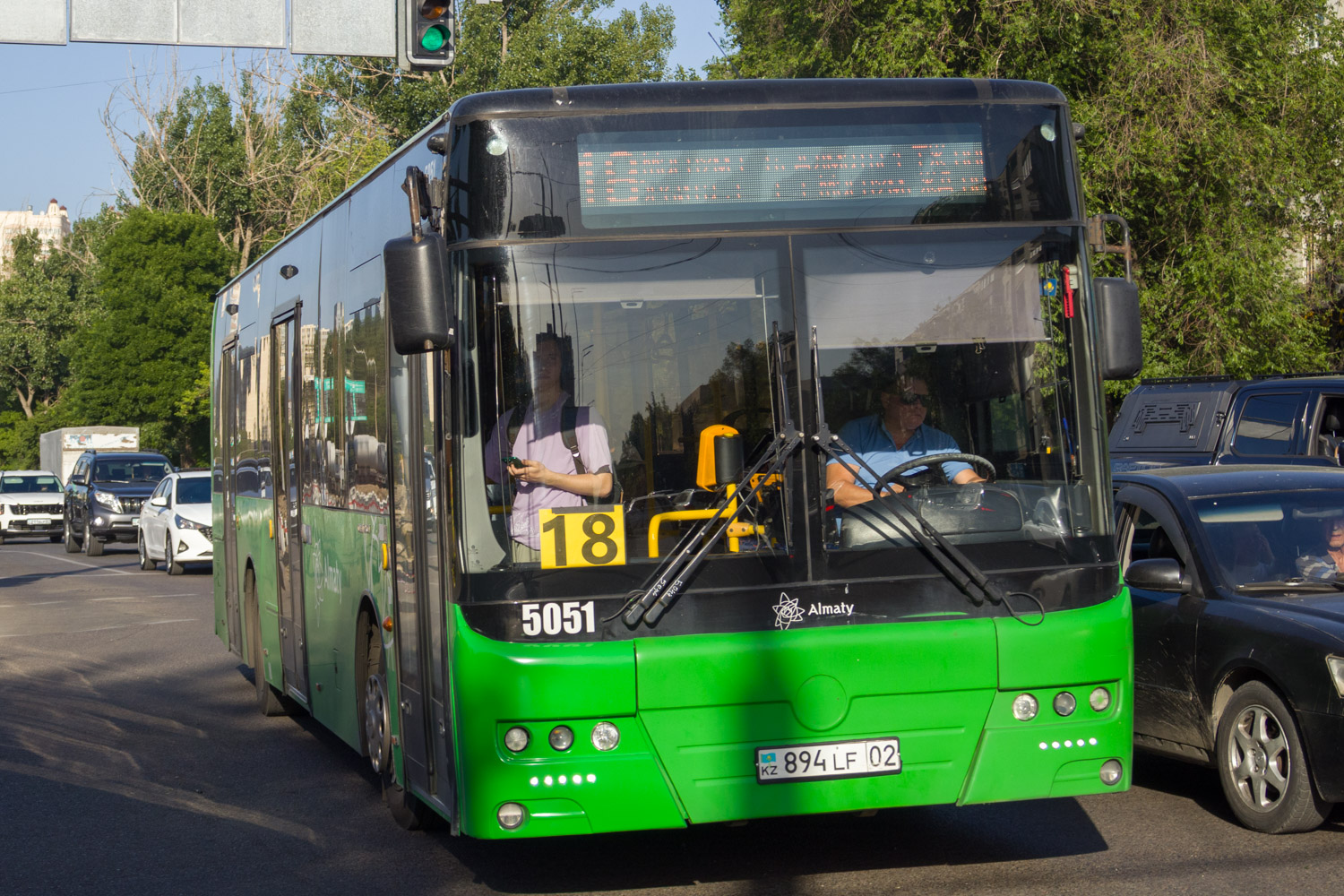 Алматы, Golden Dragon XML6125CR № 5051