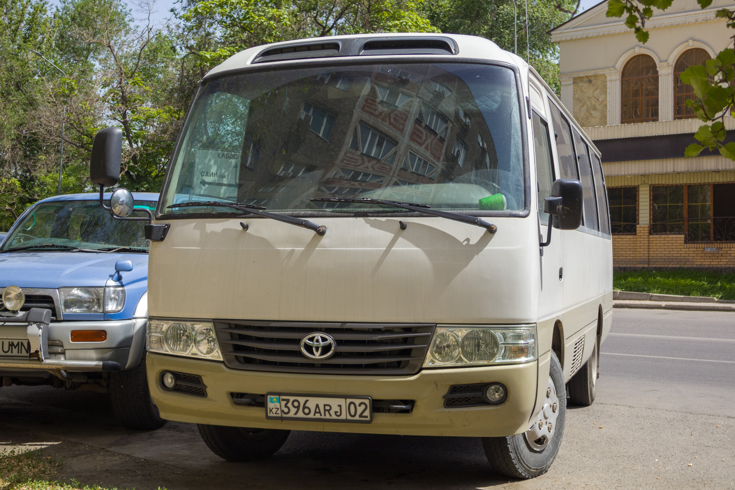 Алматы, Toyota Coaster BB42L № 396 ARJ 02