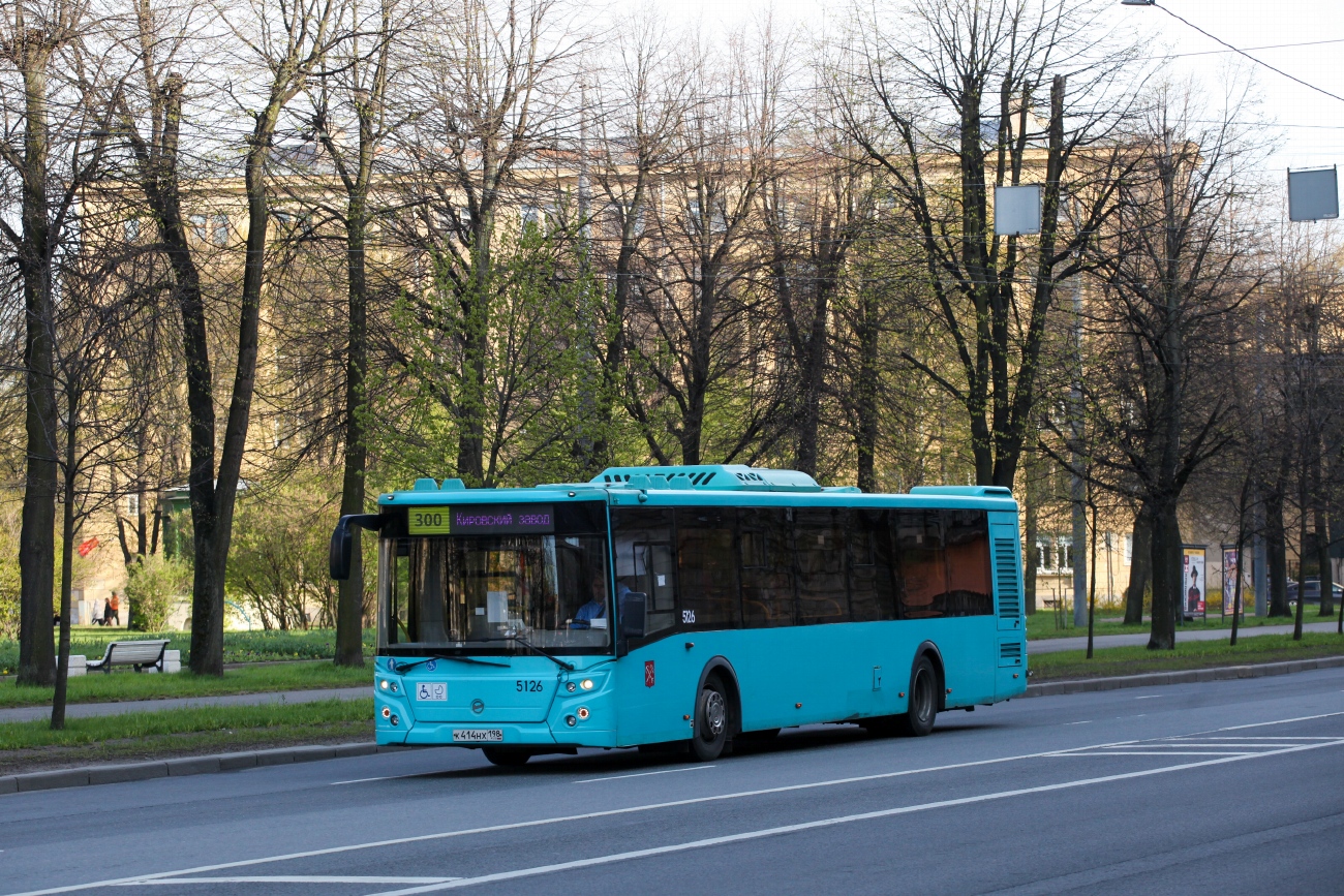 Санкт-Петербург, ЛиАЗ-5292.65 № 5126