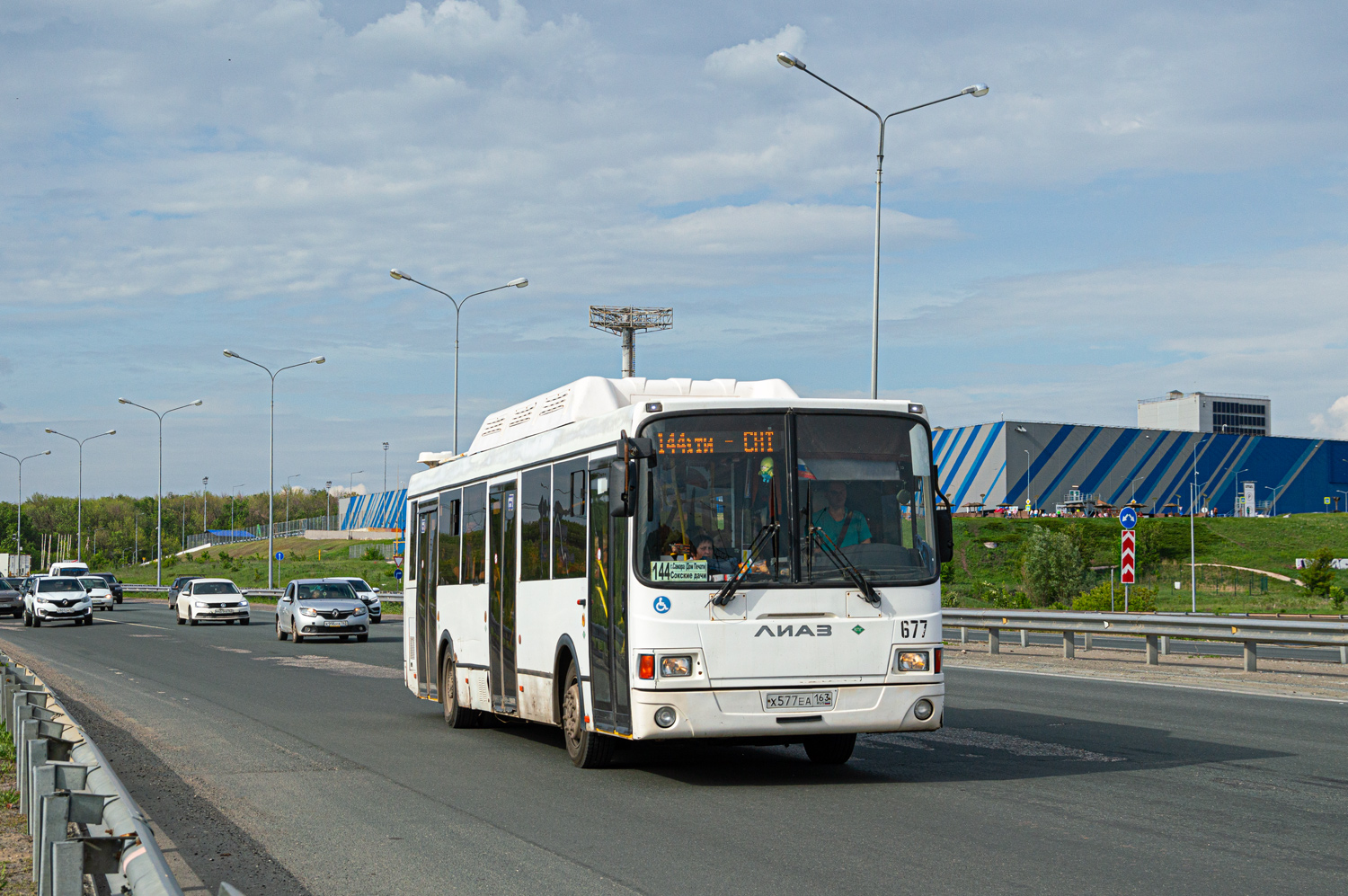 Самарская область, ЛиАЗ-5293.70 № 677