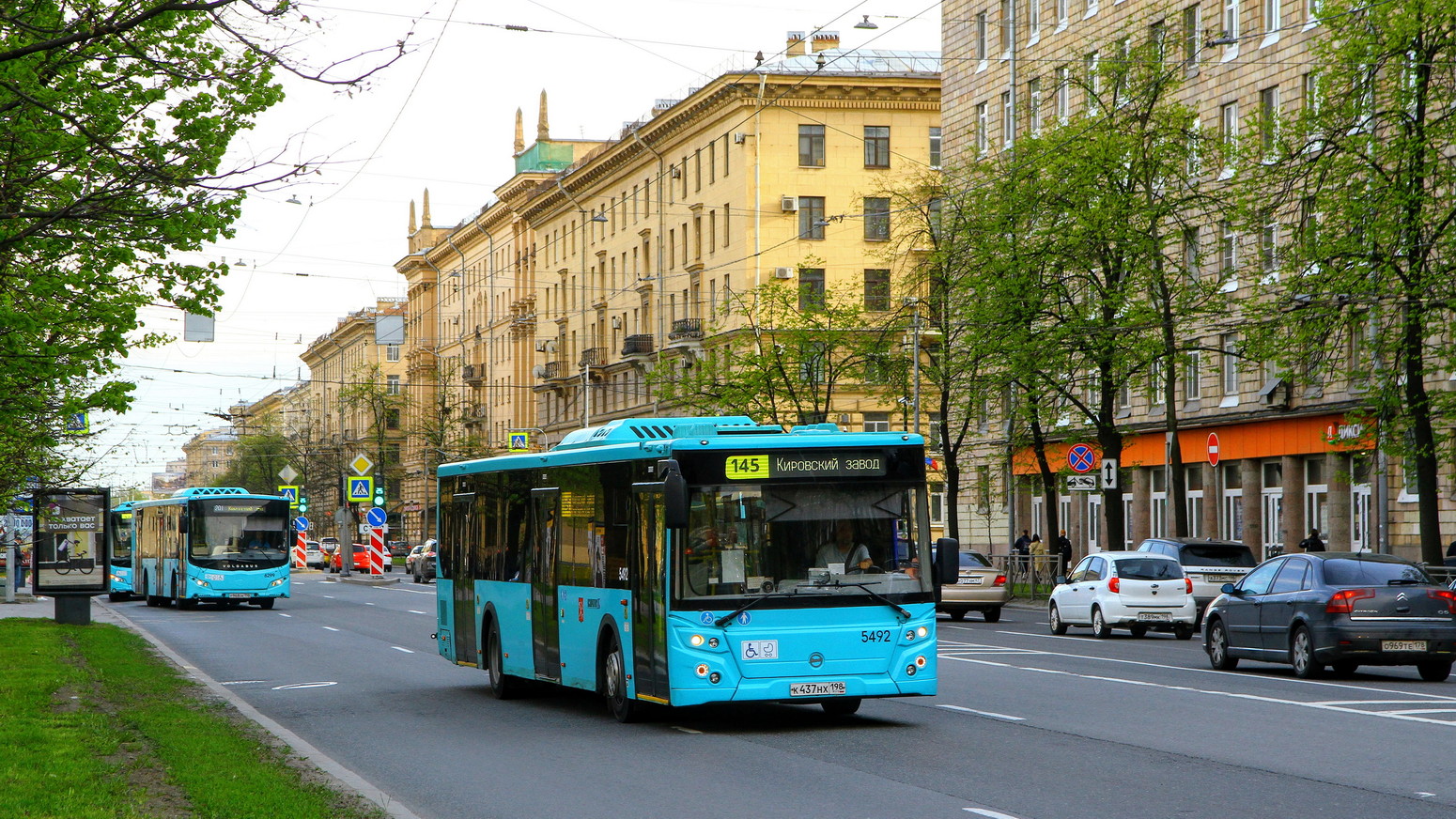 Санкт-Петербург, ЛиАЗ-5292.65 № 5492