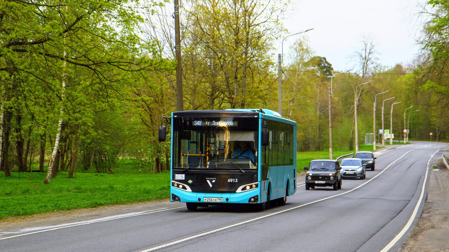 Санкт-Петербург, Volgabus-4298.G4 (LNG) № 6913