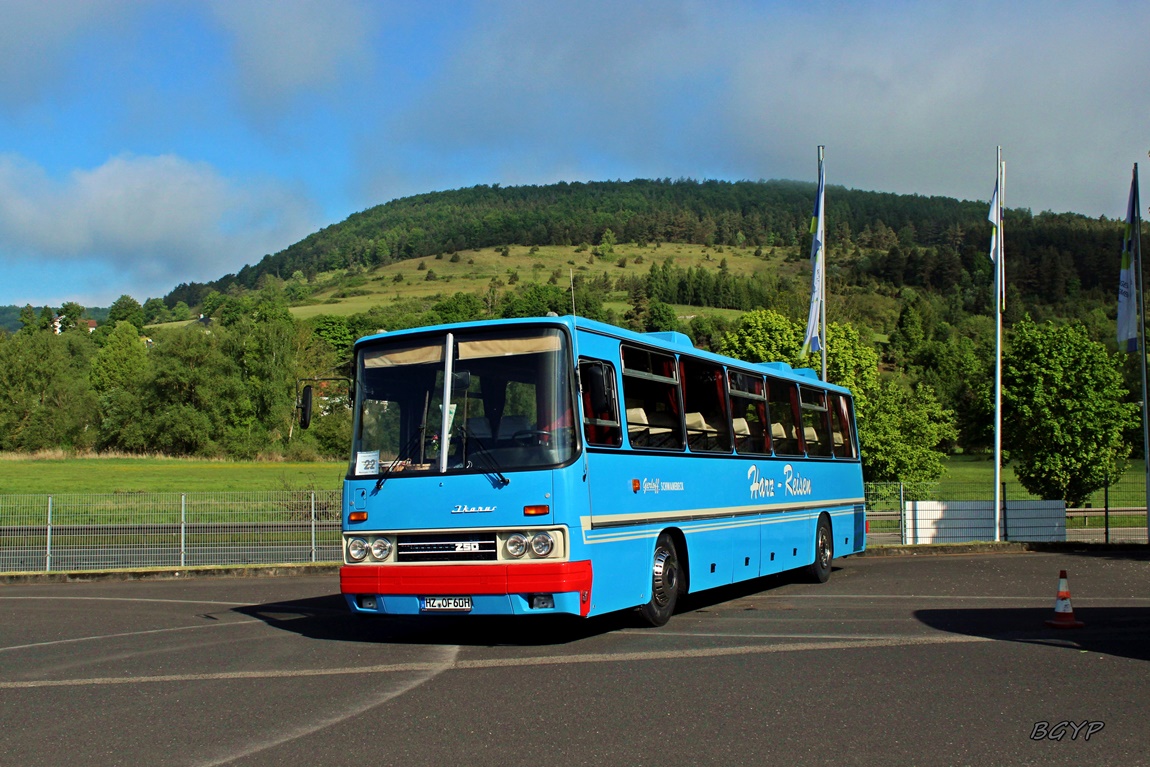 Саксония-Анхальт, Ikarus 250.59 № HZ-OF 60H; Тюрингия — 8. Ikarus-Bus-Treffen in Deutschland — Meiningen 17.05.2025