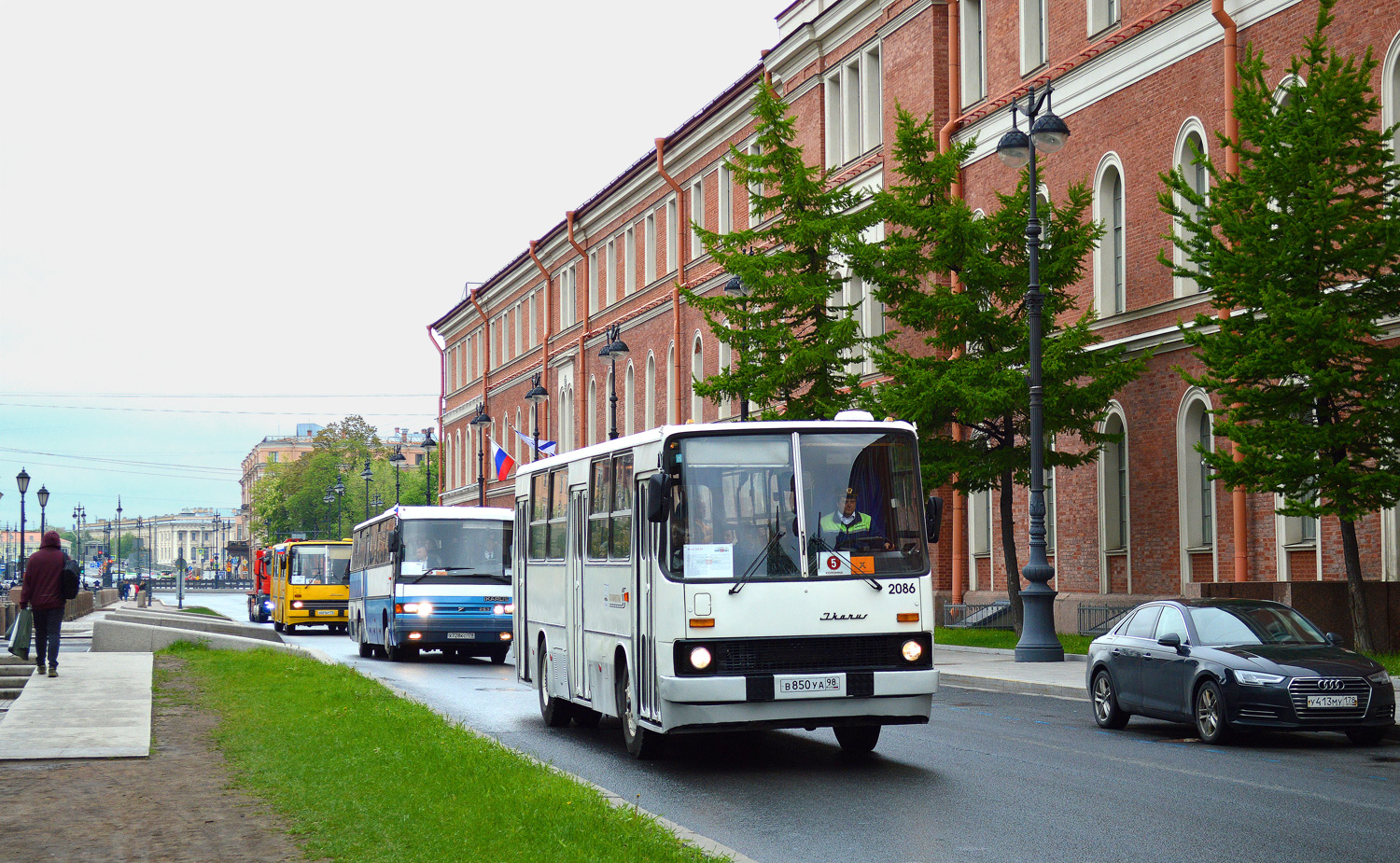 Санкт-Петербург, Ikarus 260.50 № 2086; Санкт-Петербург — VI Международный транспортный фестиваль "ТранспортФест-2025"