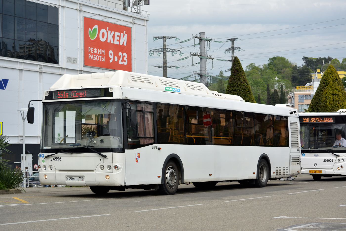 Краснодарский край, ЛиАЗ-5292.67 (CNG) № 4596