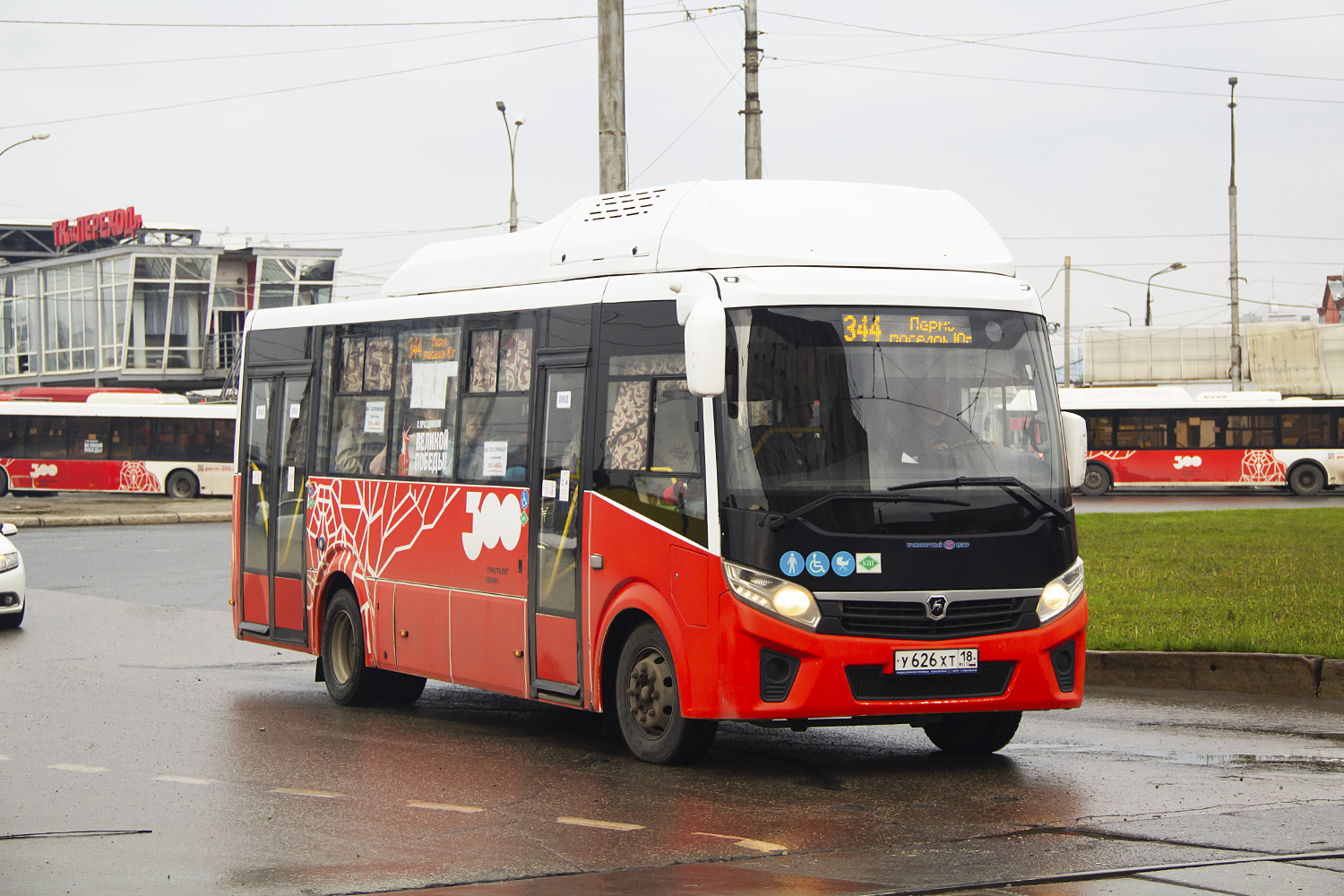 Пермский край, ПАЗ-320415-14 "Vector Next" № У 626 ХТ 18