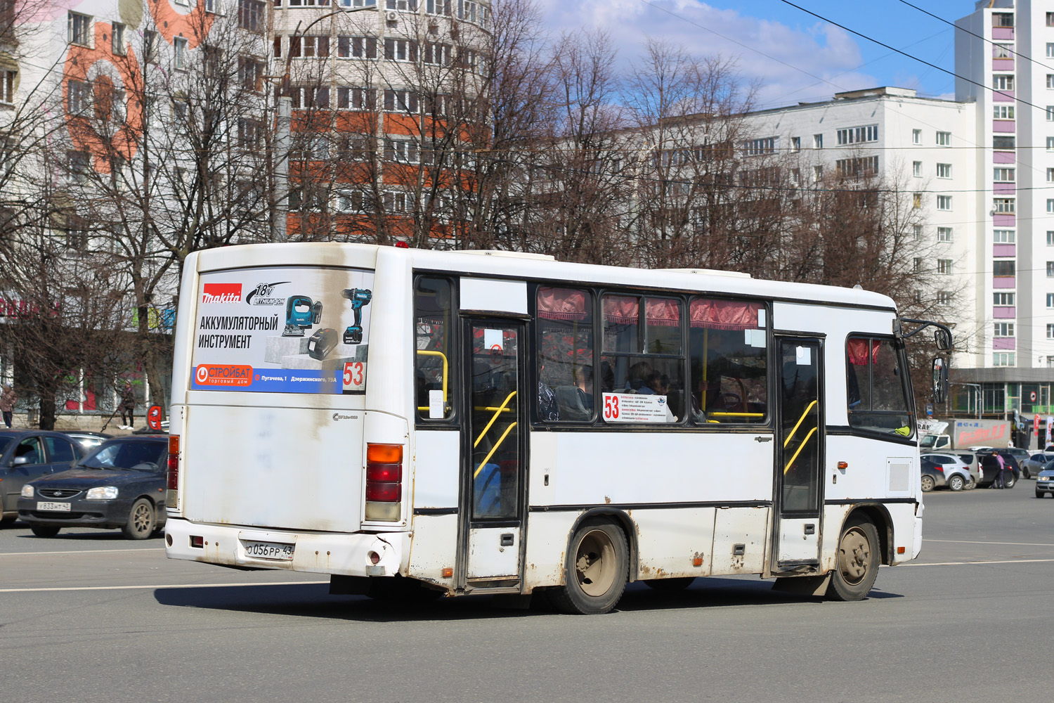 Кировская область, ПАЗ-320402-05 № О 056 РР 43