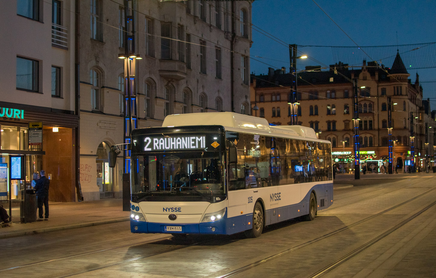 Финляндия, Yutong E12 (ZK6128BEVG) № 105