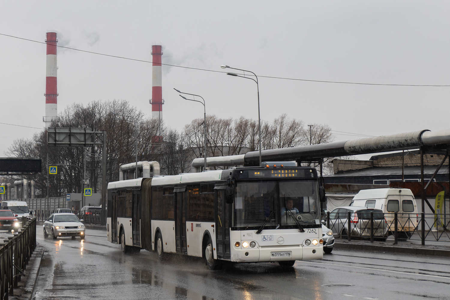 Санкт-Петербург, ЛиАЗ-6213.20 № 7262