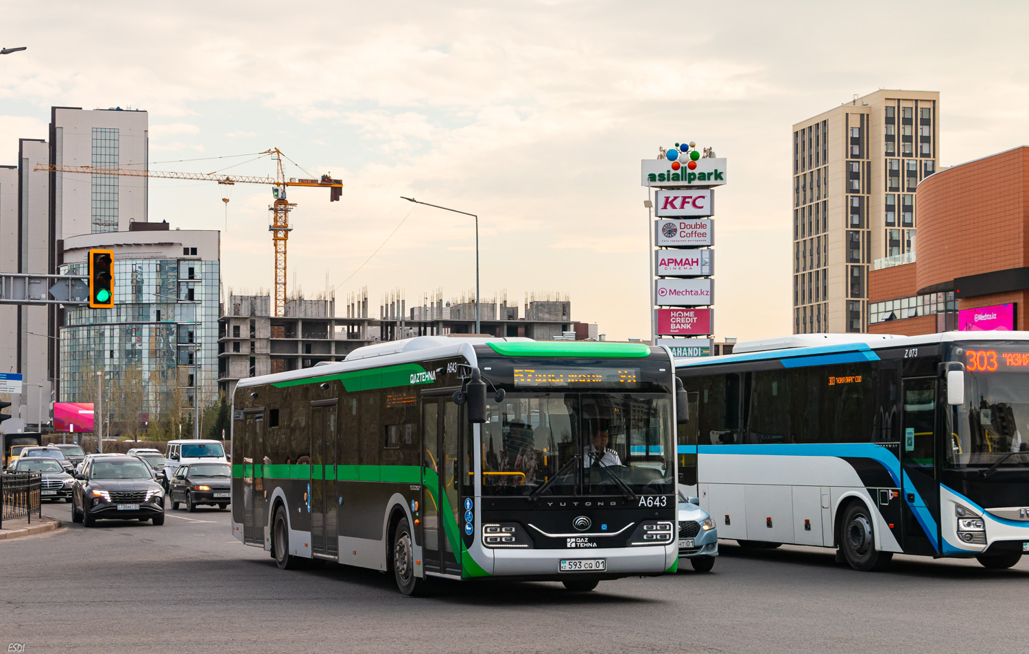 Астана, Yutong ZK6128HG (QazTehna) № A643