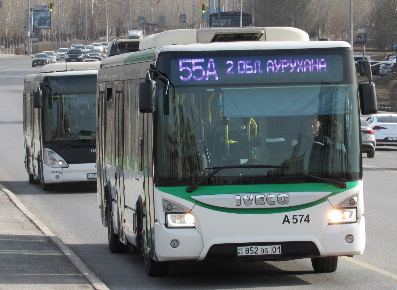 Астана, Irisbus Citelis 12M № C146; Астана, IVECO Urbanway 12M (СарыаркаАвтоПром) № A574