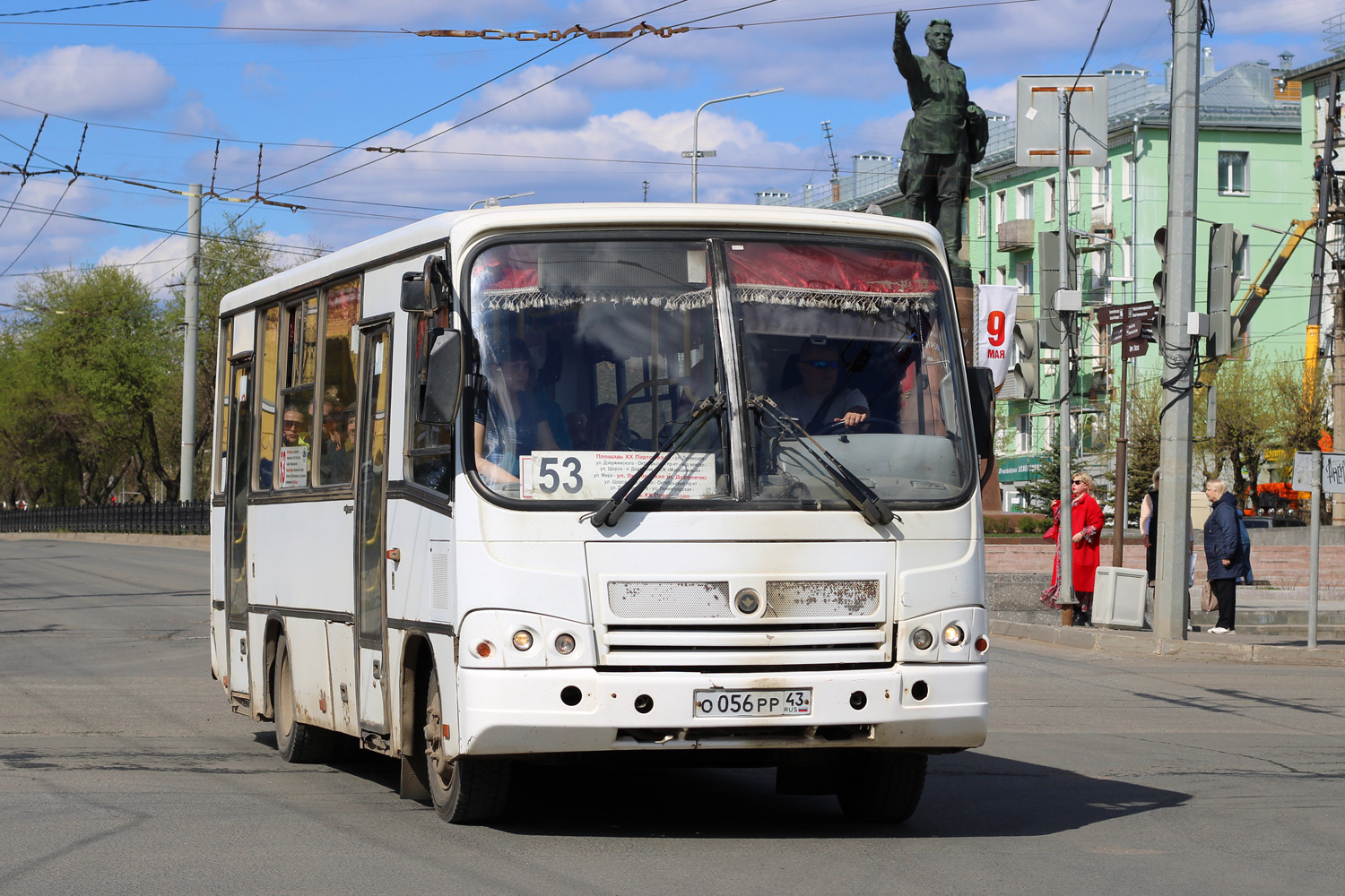 Кировская область, ПАЗ-320402-05 № О 056 РР 43