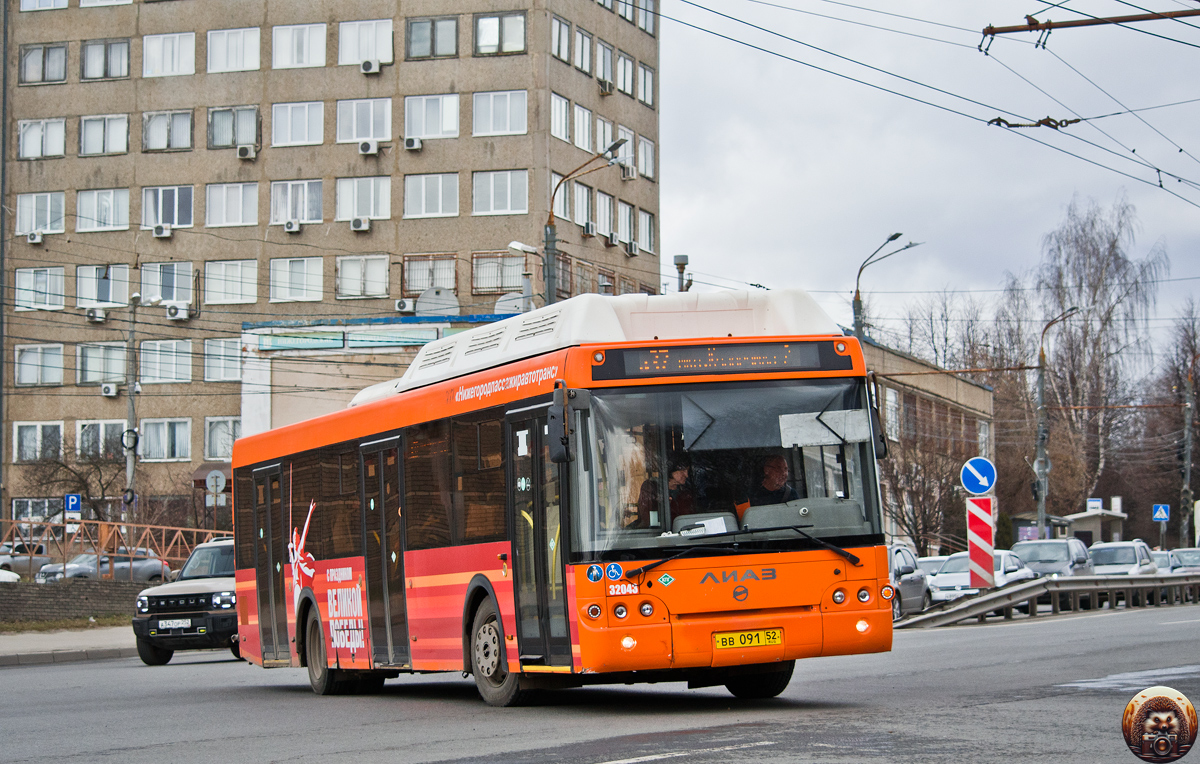Нижегородская область, ЛиАЗ-5292.67 (CNG) № 32043
