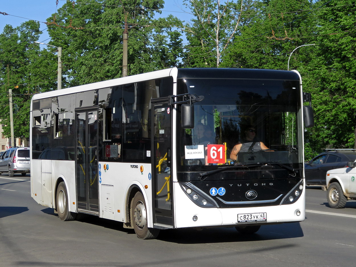 Кировская область, Yutong ZK6890HGQ № С 823 УК 43
