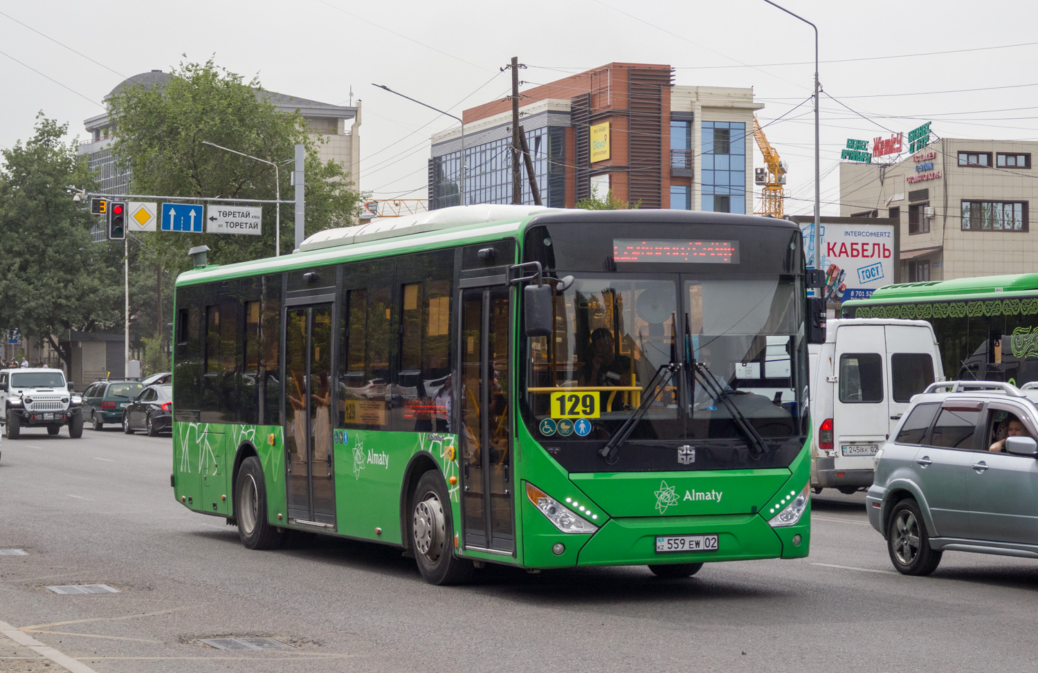 Алматы, Zhong Tong LCK6105HG № 559 EW 02