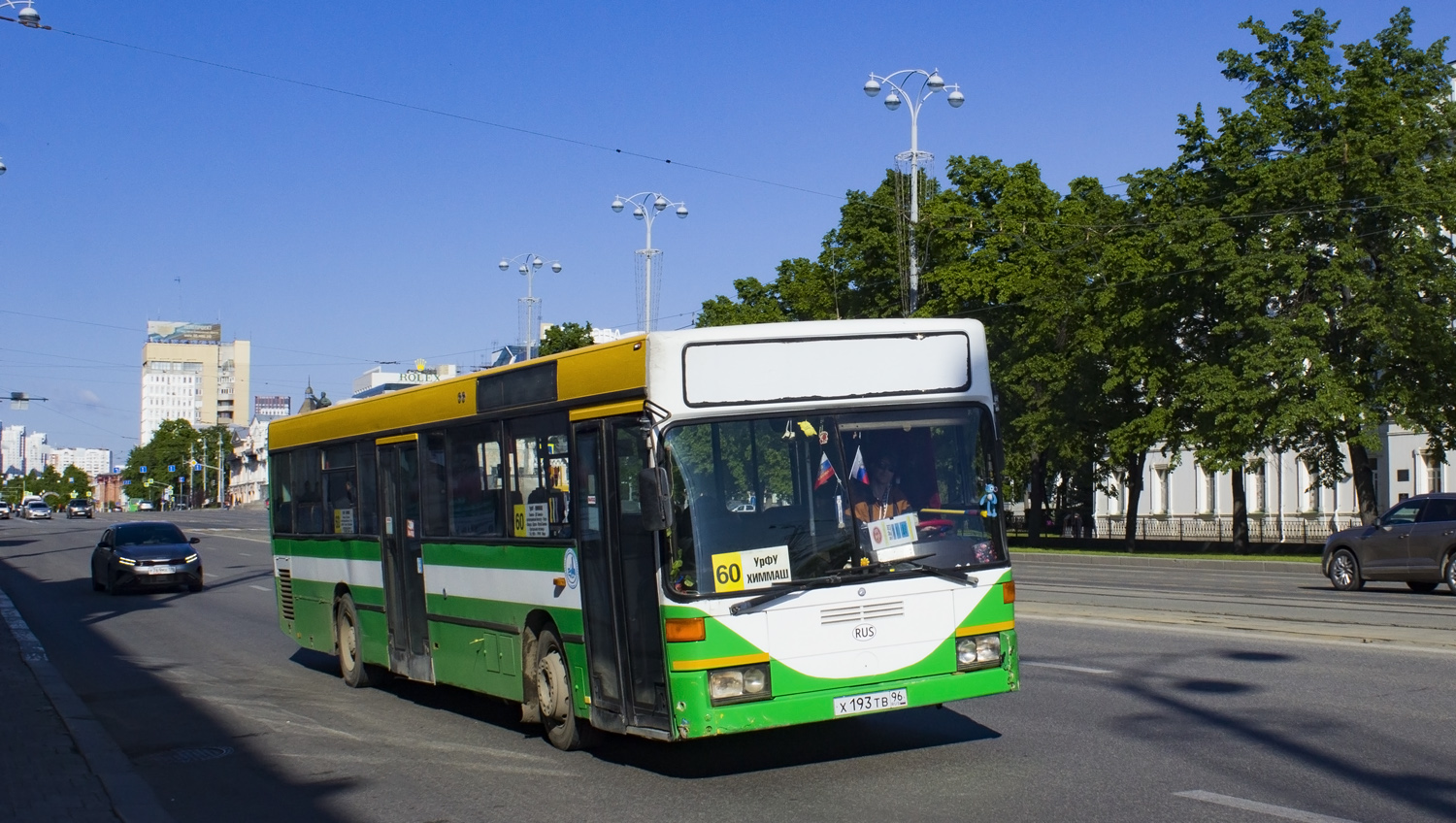 Свердловская область, Mercedes-Benz O405N № Х 193 ТВ 96