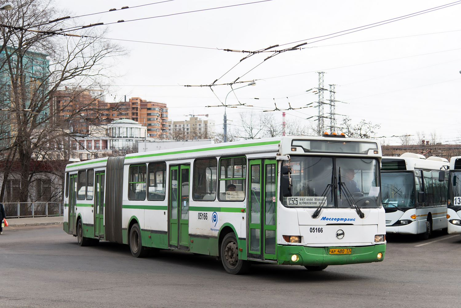 Москва, ЛиАЗ-6212.01 № 05166