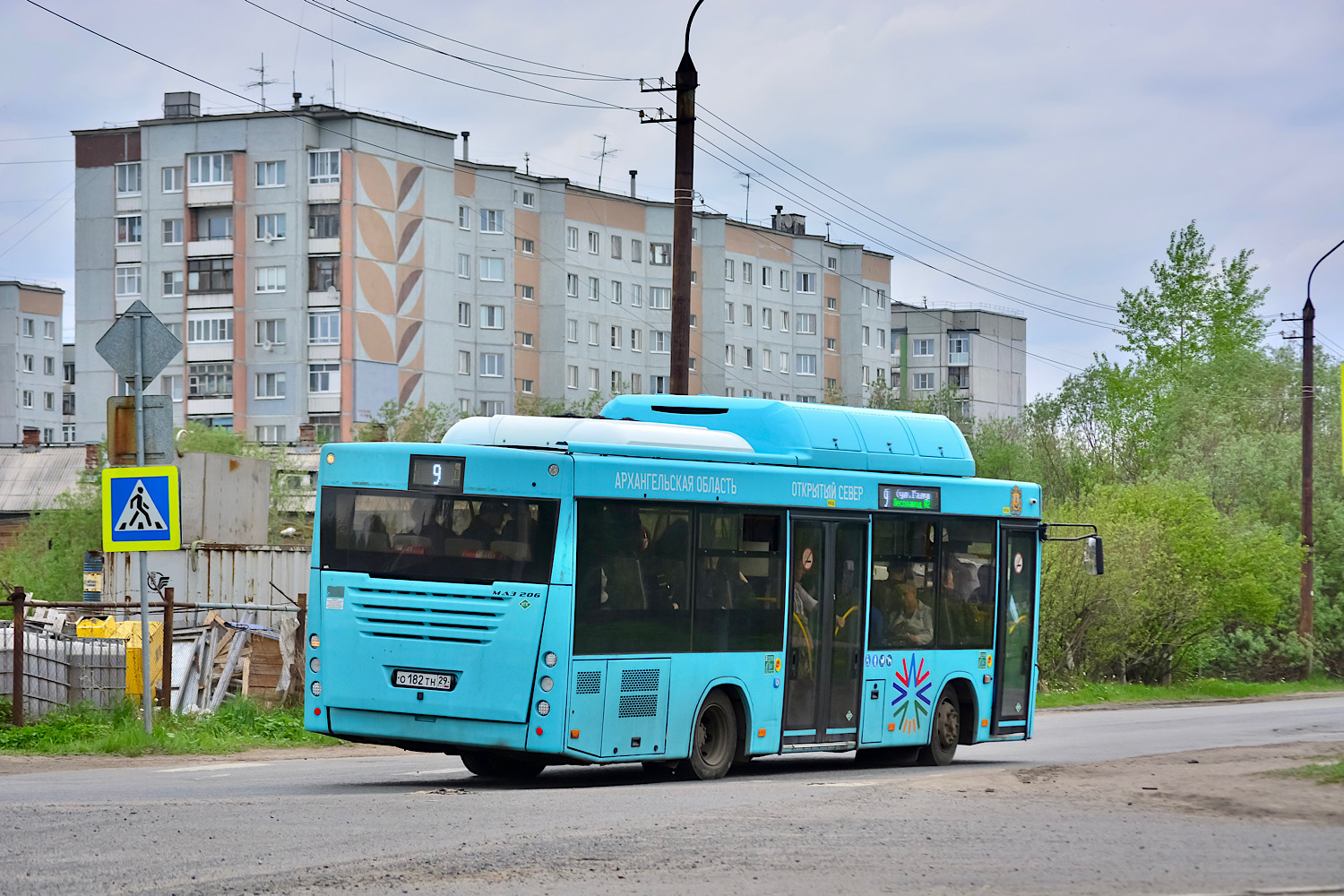 Архангельская область, МАЗ-206.948 № О 182 ТН 29
