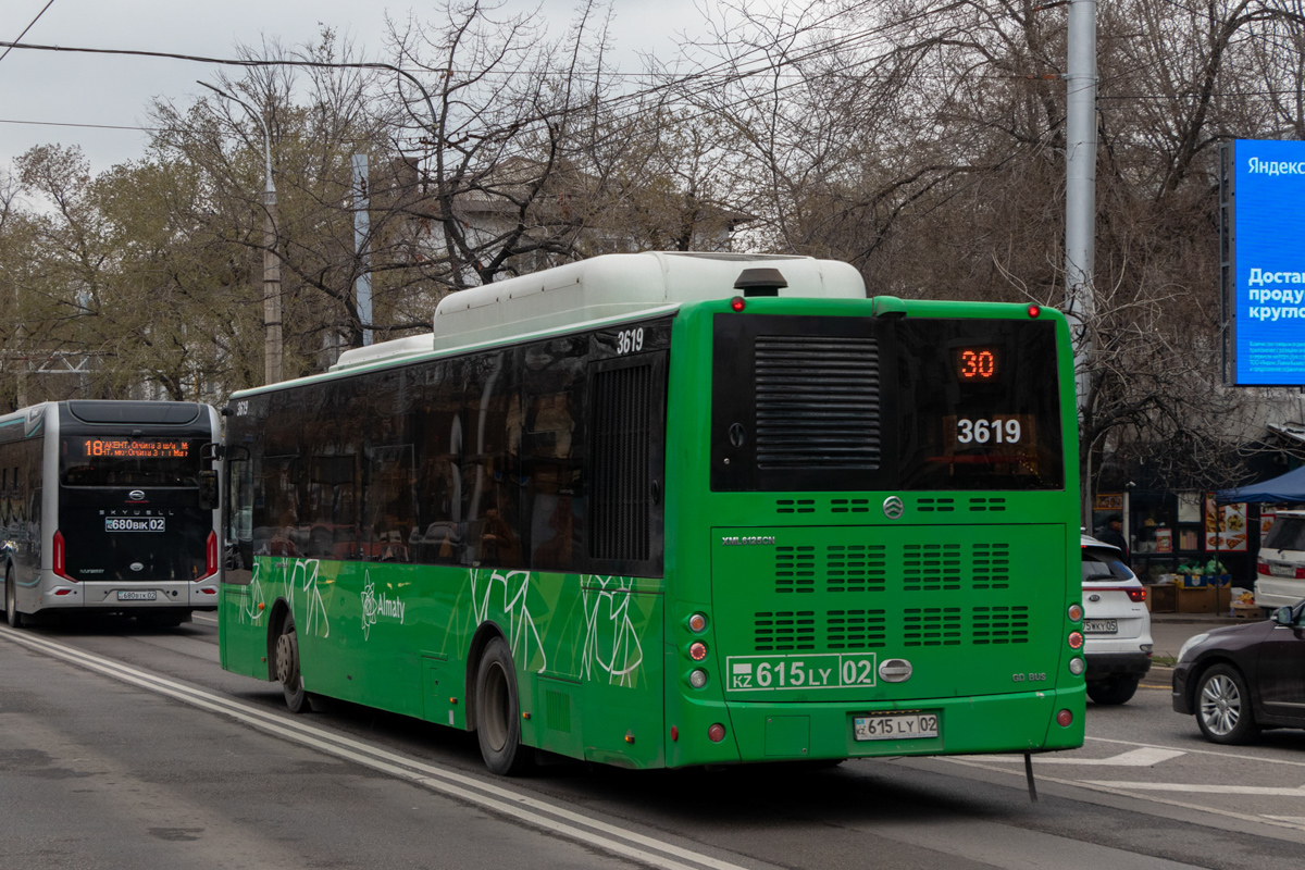 Алматы, Golden Dragon XML6125CN (Hyundai Trans Auto) № 3619