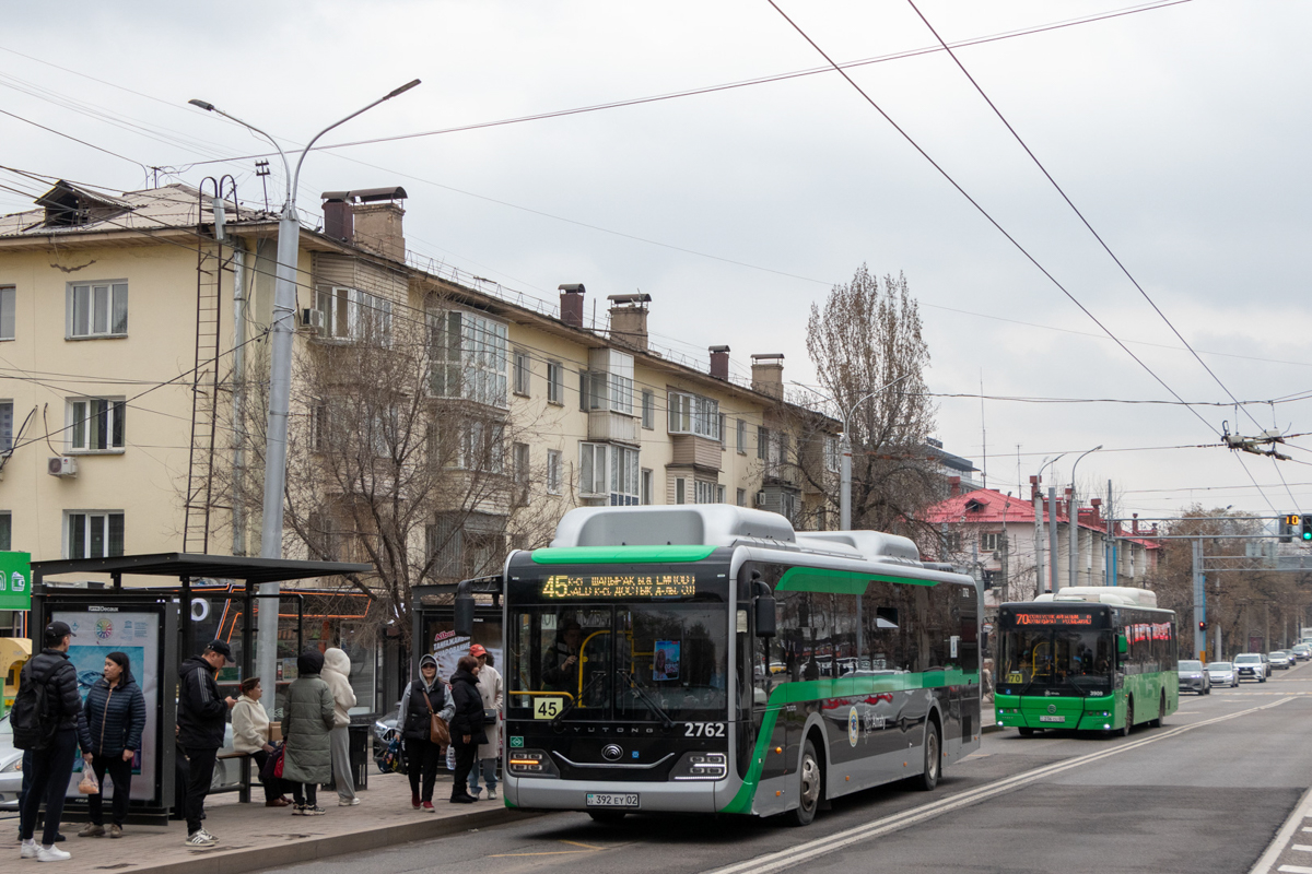Алматы, Yutong ZK6126HG (QazTehna) № 2762