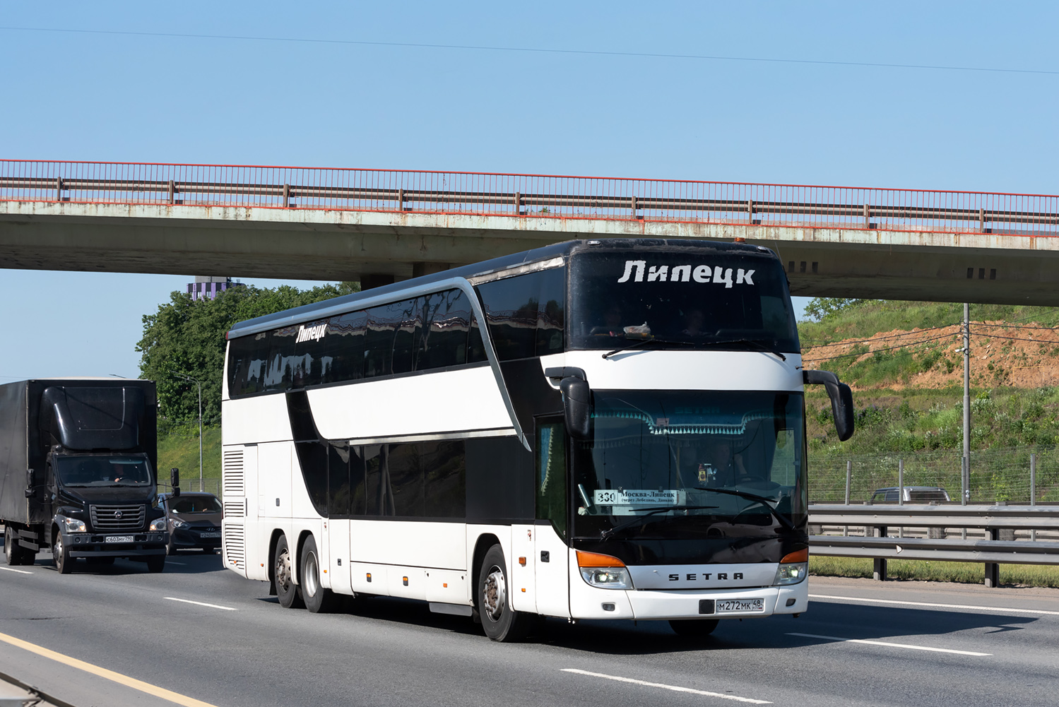 Липецкая область, Setra S431DT № М 272 МК 48