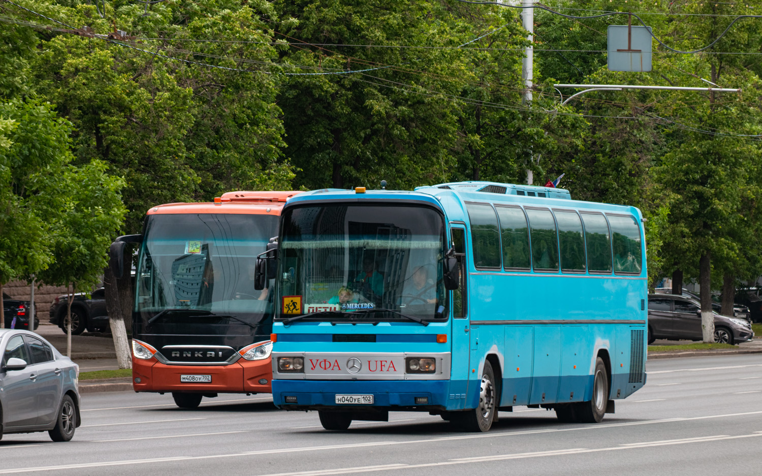 Башкортостан, Mercedes-Benz O303-15RHD Витязь № Н 040 УЕ 102