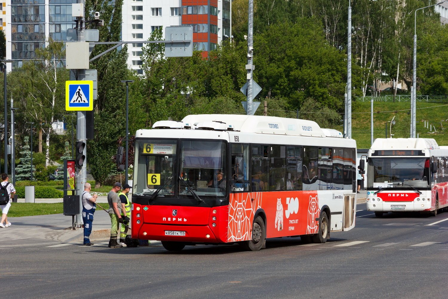 Пермский край, НефАЗ-5299-30-51 № К 858 ТК 159