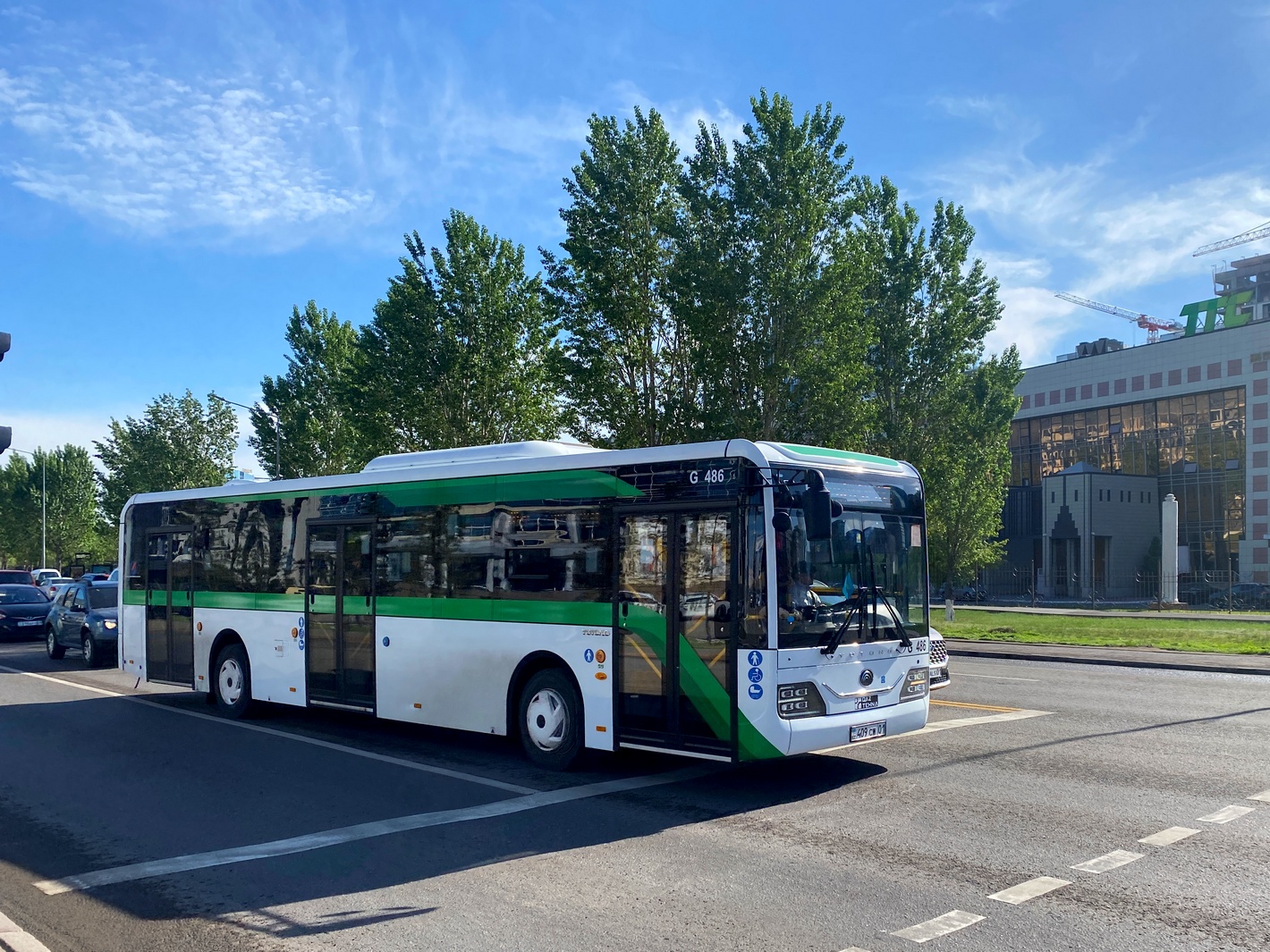 Астана, Yutong ZK6126HG (QazTehna) № G486