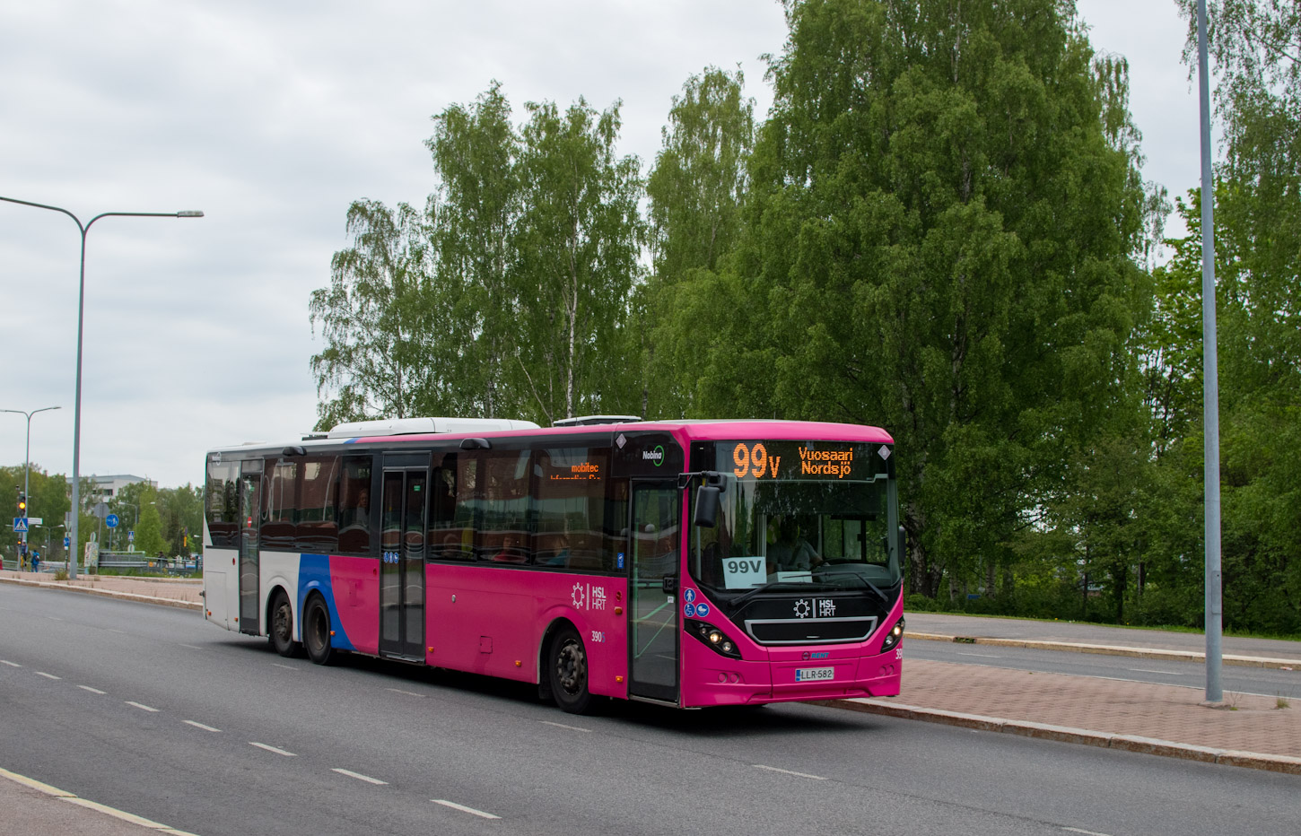 Финляндия, Volvo 8900BLE № 3905