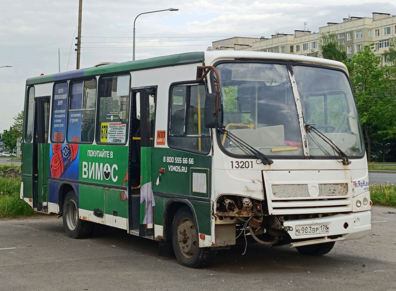Санкт-Петербург, ПАЗ-320402-05 № Х 983 ВР 178