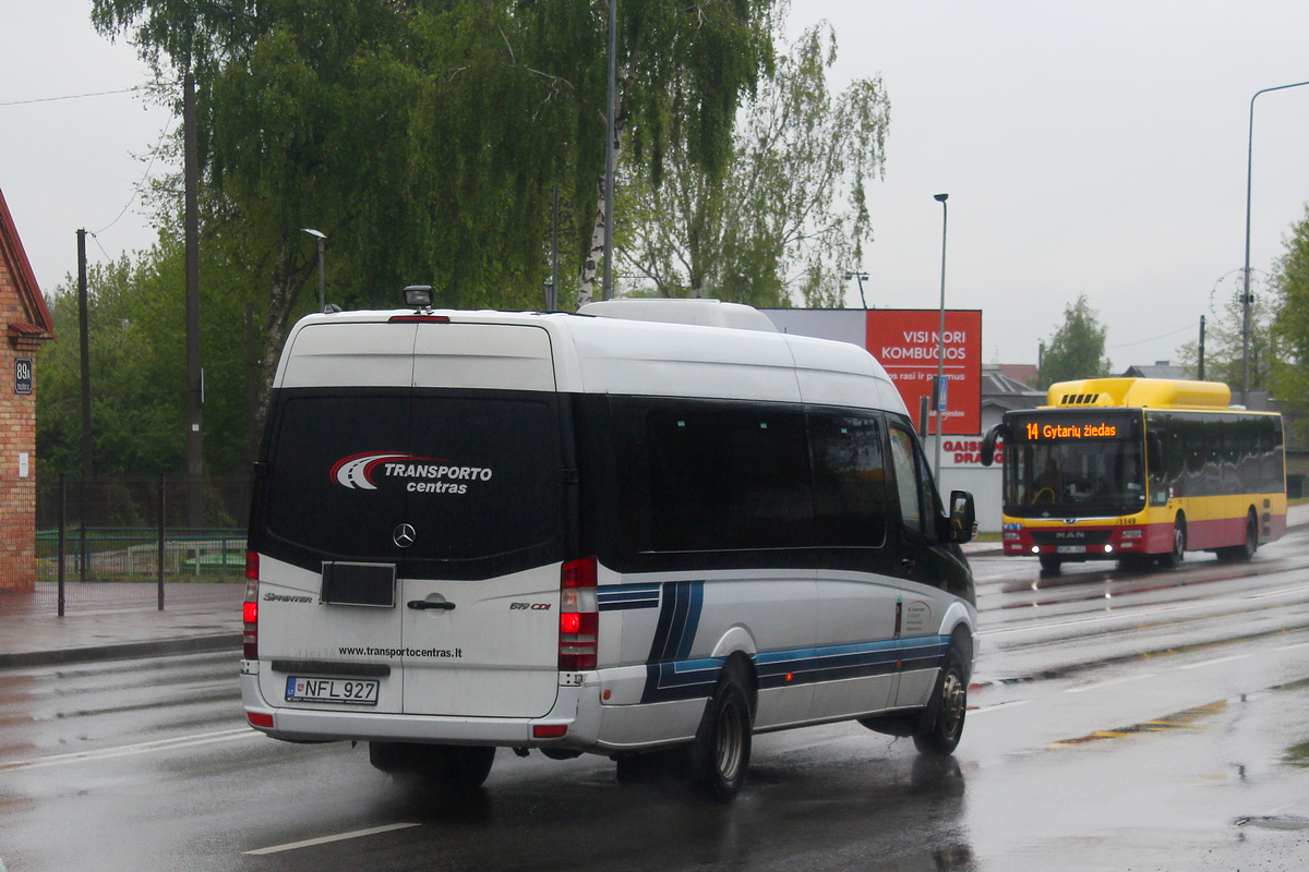 Литва, Mercedes-Benz Sprinter W906 519CDI № NFL 927