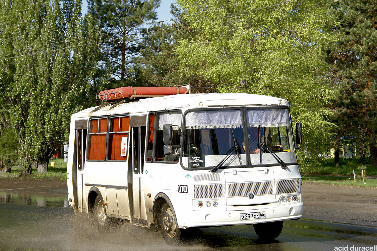 Омская область, ПАЗ-32054 № 010