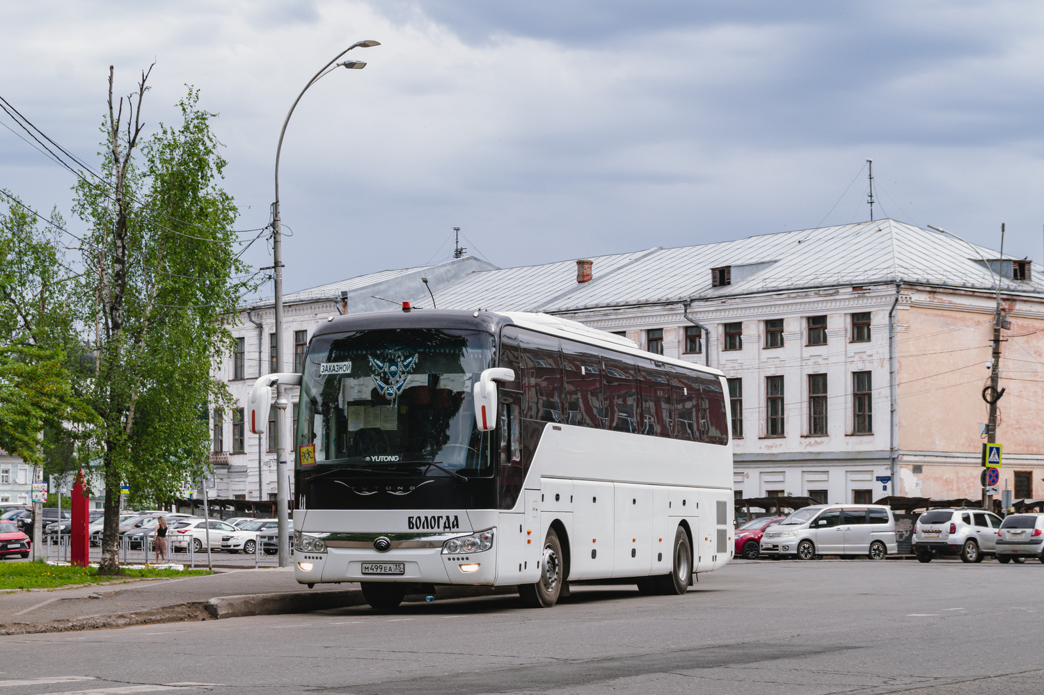 Вологодская область, Yutong ZK6122H9 № М 499 ЕА 35
