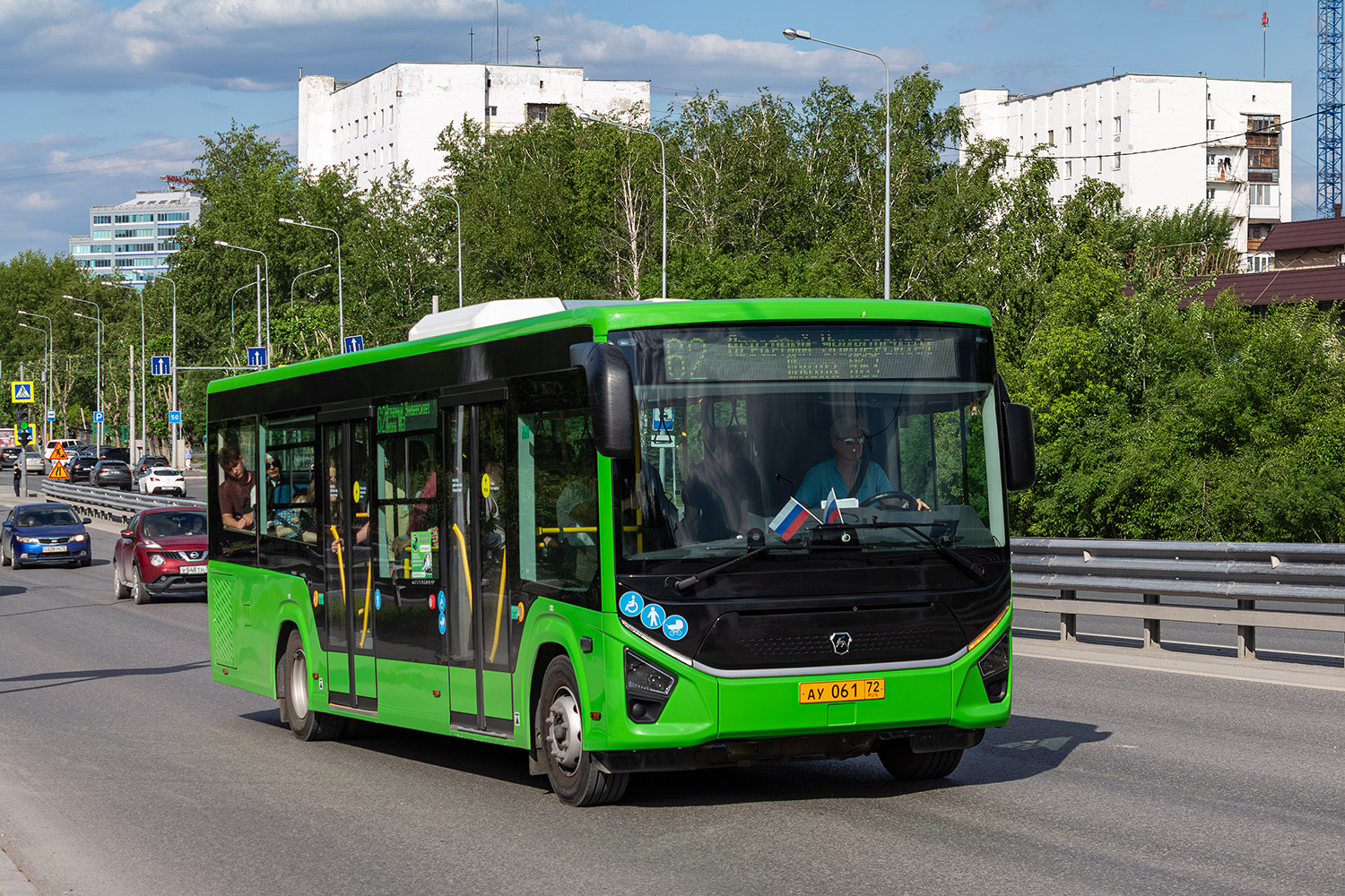 Тюменская область, ПАЗ-422320-04 "Citymax 9" № АУ 061 72