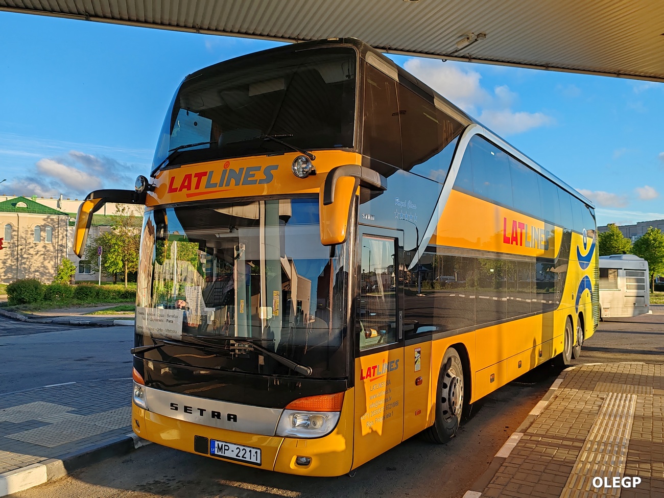 Латвия, Setra S431DT № MP-2211
