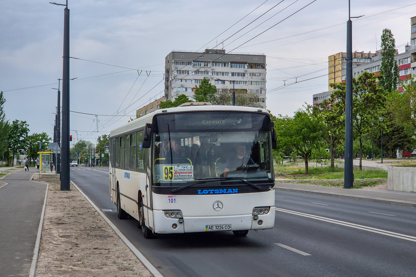 Днепропетровская область, Mercedes-Benz O345 № 101