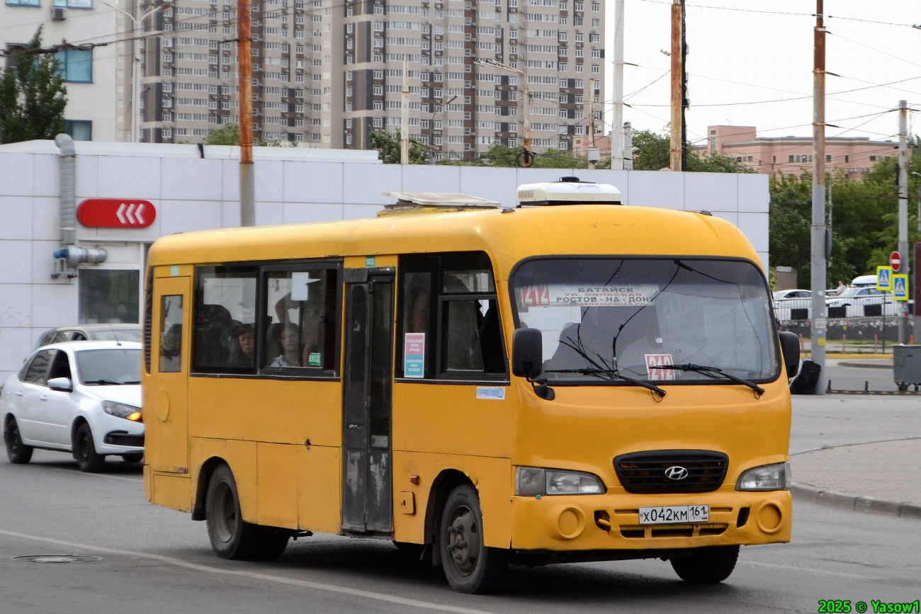 Ростовская область, Hyundai County LWB C11 (ТагАЗ) № Х 042 КМ 161