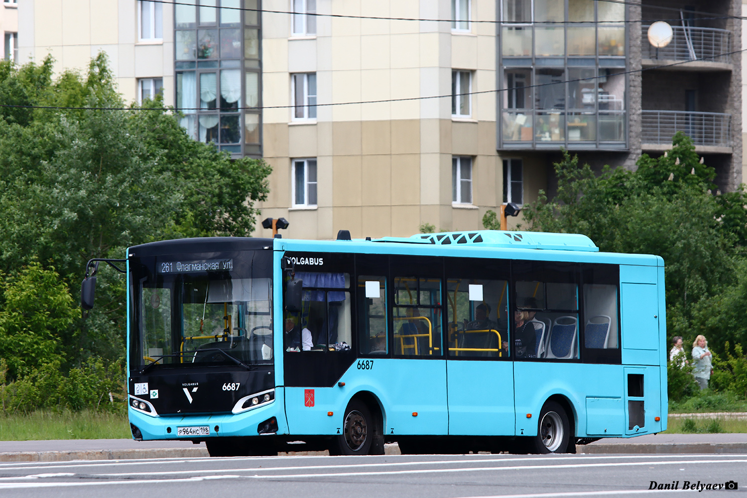 Санкт-Петербург, Volgabus-4298.G4 (LNG) № 6687
