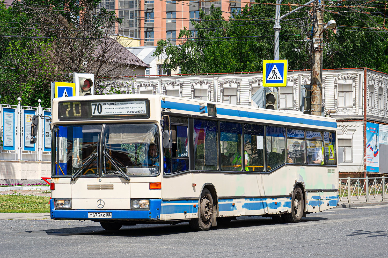 Пензенская область, Mercedes-Benz O405N2 № Т 675 ВК 58