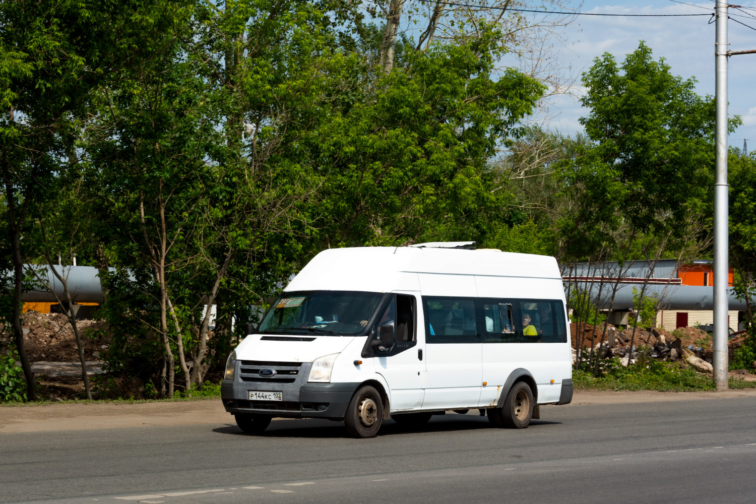 Башкортостан, Нижегородец-222702 (Ford Transit) № Р 144 КС 102