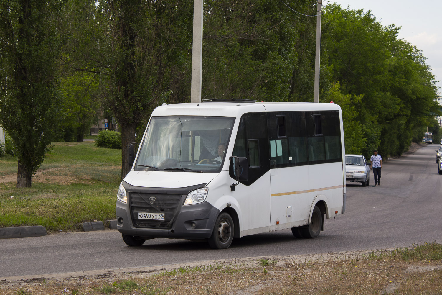 Воронежская область, ГАЗ-A64R42 Next № О 493 ХО 58