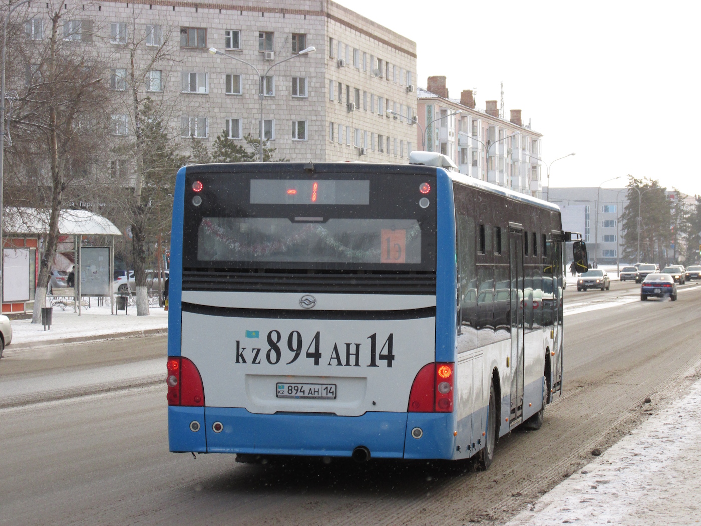 Павлодарская область, Huang Hai DD6129S15 № 894 AH 14