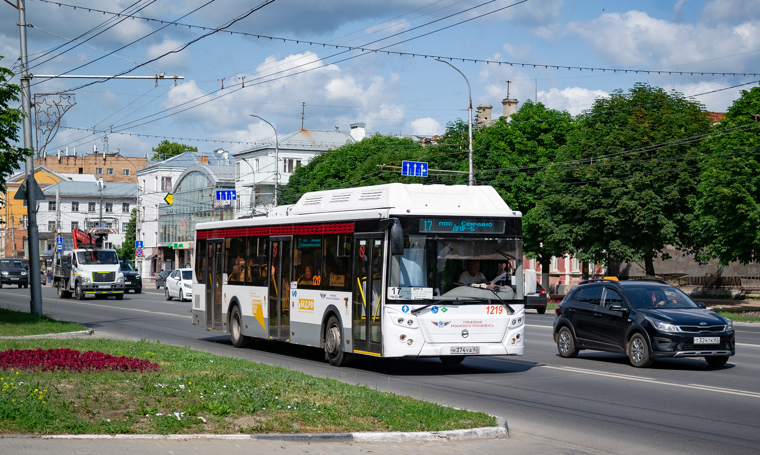 Рязанская область, ЛиАЗ-5292.67 (CNG) № 1219