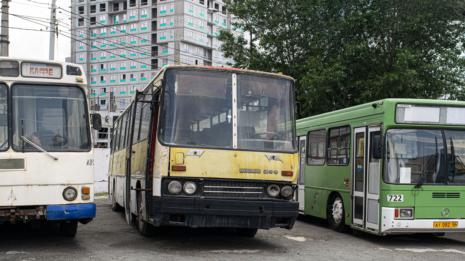 Свердловская область, Ikarus 250 № Ikarus 250
