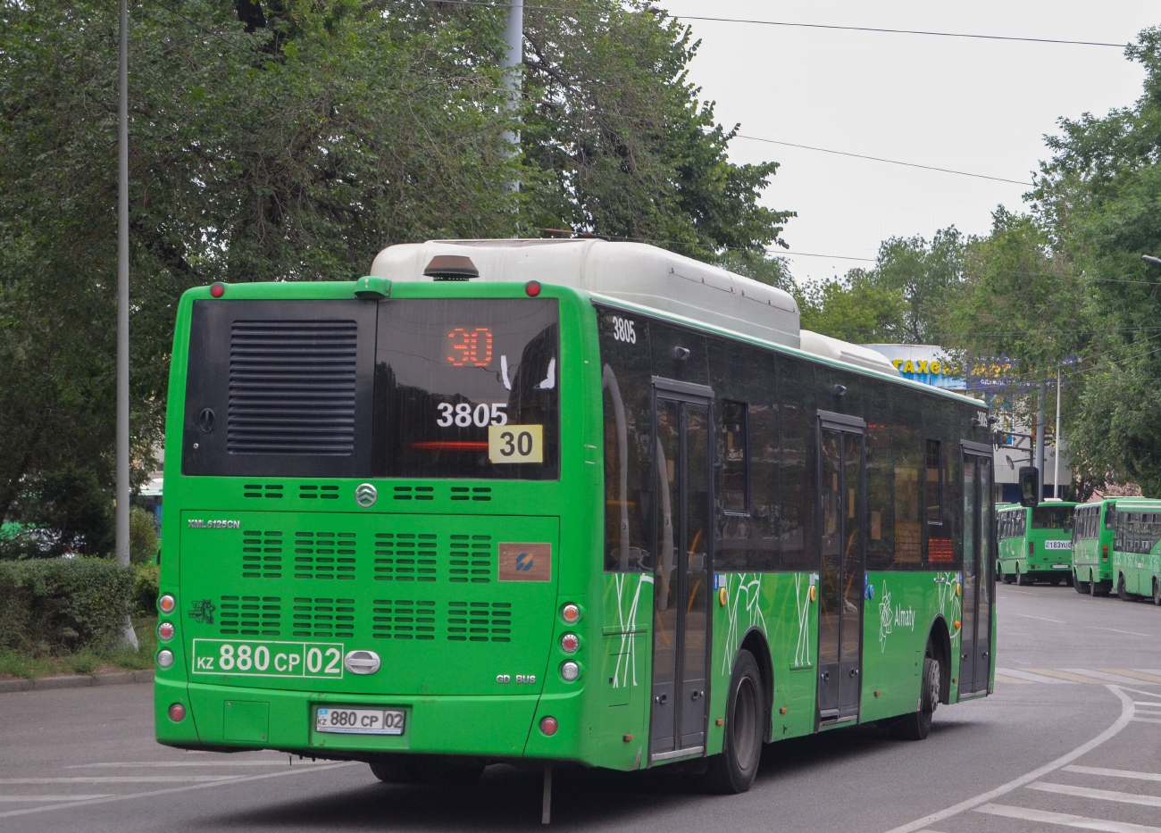 Алматы, Golden Dragon XML6125CN (Hyundai Trans Auto) № 3805