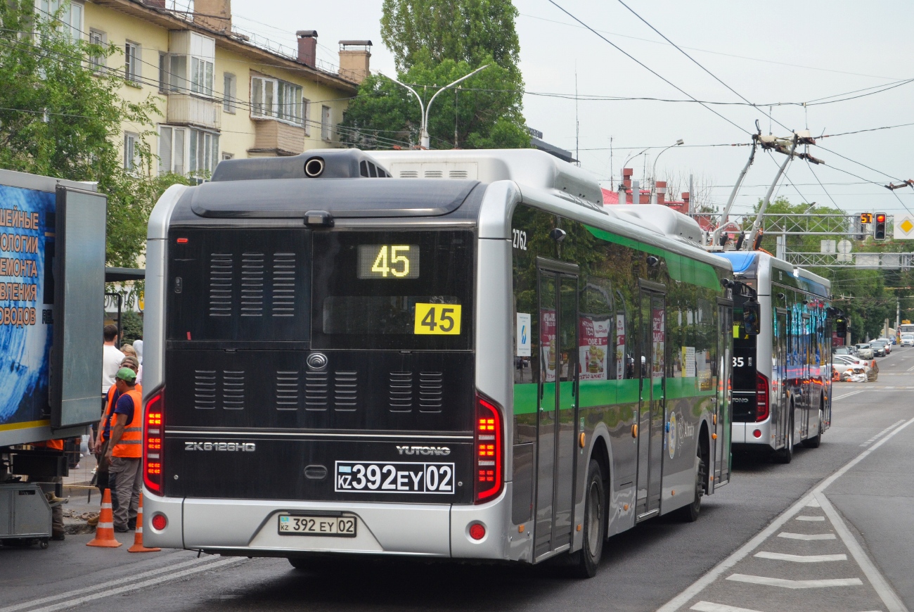 Алматы, Yutong ZK6126HG (QazTehna) № 2762